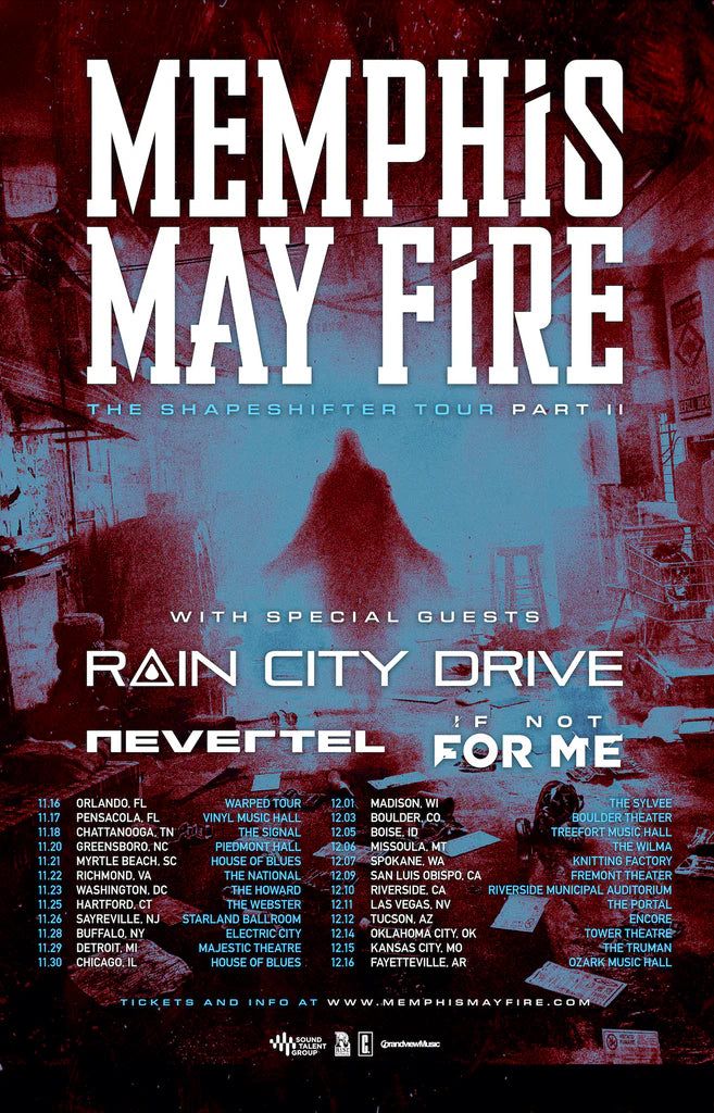 MEMPHIS MAY FIRE SHAPESHIFTER PRESALE CODE