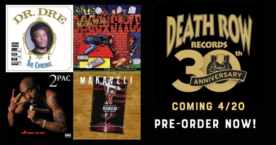 Death Row Records commemorates 30th anniversary with the launch of its first ever online store