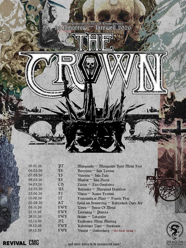 Death Metal Stalwarts The Crown Announce 2026 Farewell