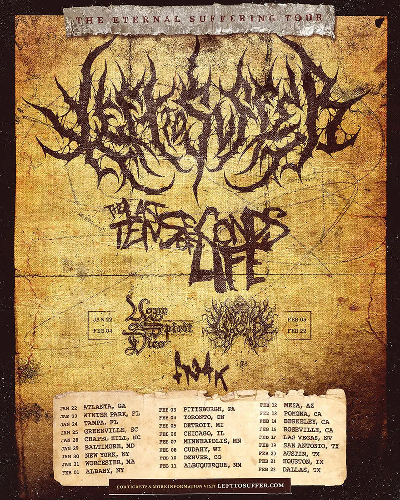 The Last Ten Seconds of Life Announce New Album ’The Dead Ones’