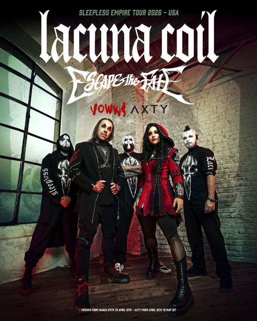 Lacuna Coil Announce U.S. Leg of the Sleepless Empire Tour