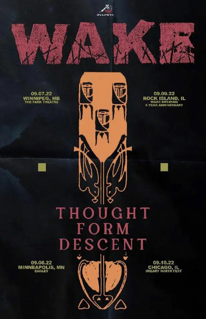 WAKE’s rapid rise continues on their new record ’Thought Form Descent’ as the extreme metallers shoot for new heights