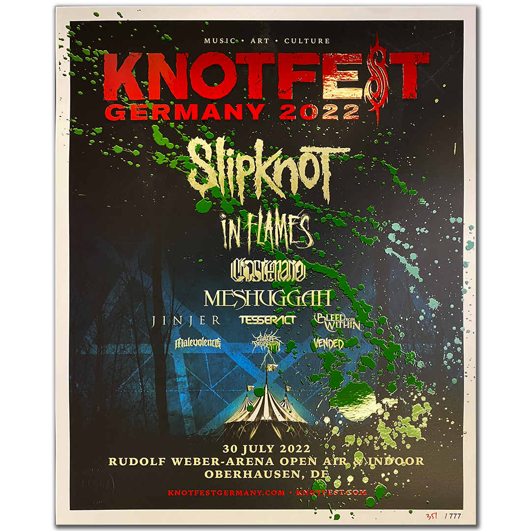 Knotfest Germany 2022 Poster