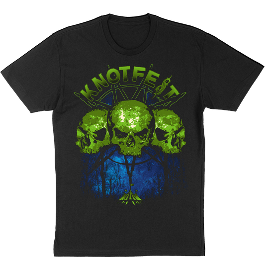 Knotfest Finland 3 Skulls T-Shirt