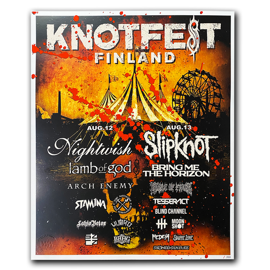 Knotfest Finland 2022 Poster