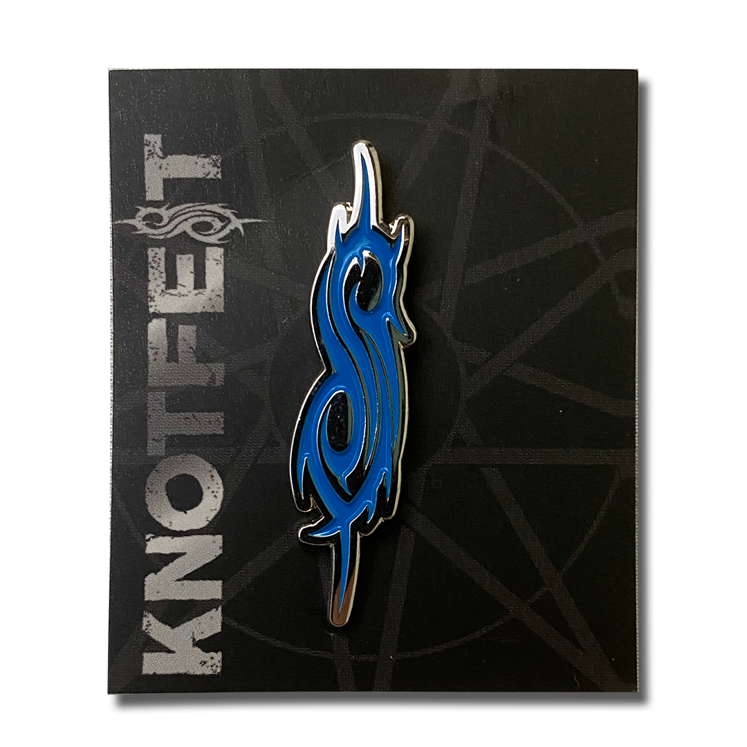 Knotfest Slipknot Tribal S Engraved Metal Pin