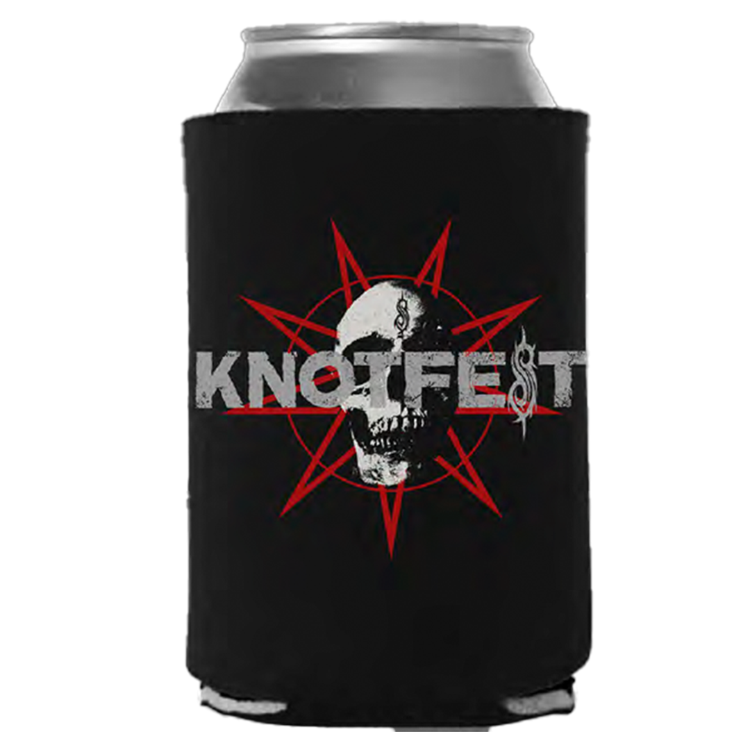 Knotfest Star Skull Koozie