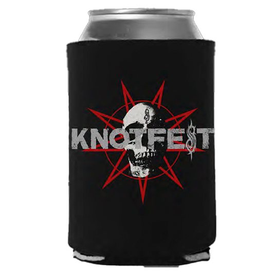 Knotfest Star Skull Koozie