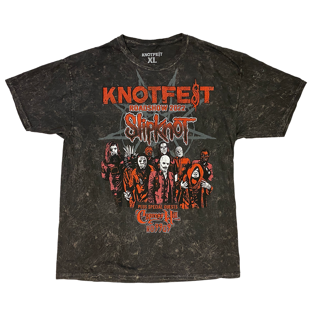 Knotfest Leg 2 Tour T-Shirt in Vintage Grey