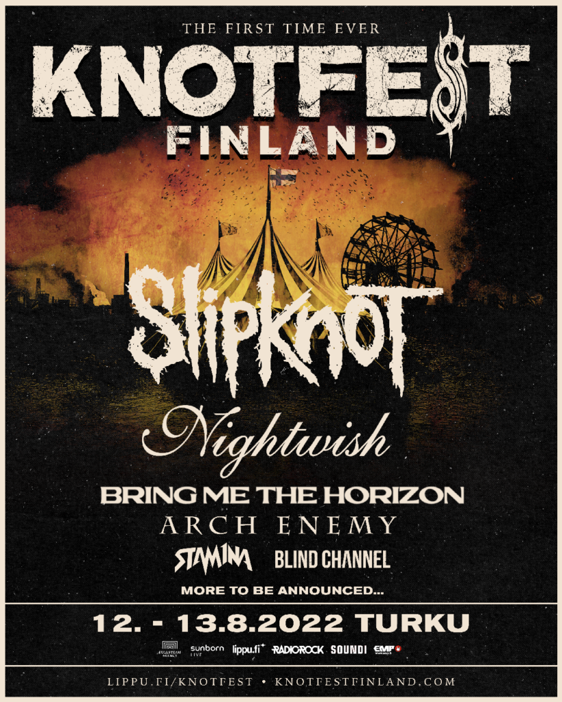Slipknot recruit Nightwish for the inaugural Knotfest Finland - Knotfest