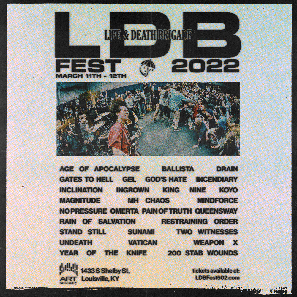 LDB Fest 2022 takes over Louisville with Drain, Incendiary, God's Hate